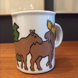 Danesco Marc Tetro Canada moose Family Coffee Mug New without tag